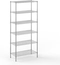 Regal Altair 21" Deep x 42" Wide x 96" Height Wire Shelving Kit | 6-Tier | NSF Commercial Storage Rack Unit