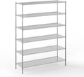 Regal Altair 24" Deep x 72" Wide x 96" Height Wire Shelving Kit | 6-Tier | NSF Commercial Storage Rack Unit