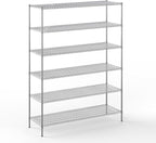 Regal Altair 24" Deep x 72" Wide x 96" Height Wire Shelving Kit | 6-Tier | NSF Commercial Storage Rack Unit