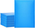 UCGOU Bubble Mailers 9.5x14.5 Inch Blue 25 Pack Poly Padded Envelopes Large #4 Mailing Packages Opaque Packaging Postal Self Seal Adhesive Waterproof Boutique Shipping Bags for Clothes