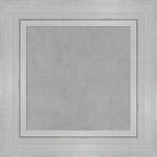Amanti Art Silver Framed Magnetic Board 23x23 Small Vision Board for use with Magnets, 100% Metal Sheet to Display Items as Office Decor or for Home Organization in mudroom, Kitchen or Kids Room