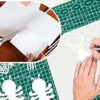 White Cardstock 8.5x11, Creebe 50 Sheets 65lb Card Stock Printer Paper 8.5 x 11 White Paper for Cards Making, Office Printing, Art, Crafts