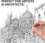 Shuttle Art 18-Pack Micro-line Pens - 11 Waterproof Archival Ink Colors in 0.3MM Felt Tip & 7 Blacks in 0.15-0.5MM For Journaling, Illustrating & Drawing