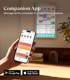 Cozyla Digital Calendar+ 2: 32’’ 4K Wall Planner Touch Screen Chore Chart Customize Dashboard Smart Electronic Calendar for Family Schedules Meal Planner Support Any Google Play App Wall Mount White