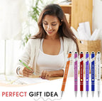 ENOMY Personalized Pens Bulk Free Engraved with Logo/Name/Message Black Ink Custom Pens Customized Stylus Ballpoint Pens Ideal Gifts for Business Anniversary (10)