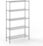Regal Altair 18" Deep x 48" Wide x 86" Height Wire Shelving Kit | 5-Tier | NSF Commercial Storage Rack Unit