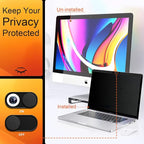 Mamol Magnetic Privacy Screen MacBook Air 13 Inch(2018-2021, M1), Removable Anti Blue Light Glare Filter Screen Protector with Camera Cover for Mac air 13''
