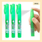 Correction Fluid for Thermal Paper, 3Pcs Information Protection White Out Liquid, Address Eraser Concealing Correction Sprayer
