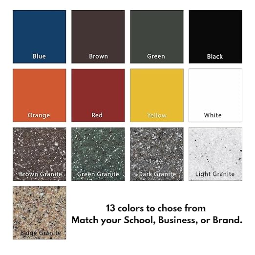 Sturdy Essentials Campus Collection 55 Gallon Round Plastic Heavy Duty Commercial Indoor or Outdoor Trash Can with Push Open Dome Lid and Internal Liner | Great for Schools and Businesses - Brown