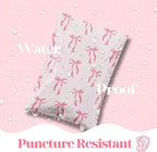 Pretty Package Store 14.5x19 Designer Poly Mailer 100 Pack Heavy Duty Waterproof Self Seal Shipping Bags for Small Business Large Mailing Envelopes Bulk Tear Resistant Packaging Pink Bows Coquette