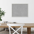 Amanti Art Silver Framed Magnetic Board 17x21 Small Vision Board for use with Magnets, 100% Metal Sheet to Display Items as Office Decor or for Home Organization in mudroom, Kitchen or Kids Room