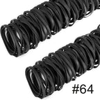 AMUU Rubber Bands Black Size #64 About 0.5 lb 110 Pcs Tactical Rubber Bands for Office Supplies Home Money Elastic Bands