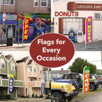 Recycling Swooper Feather Advertising Flag - Perfect for Recycling Centers, E-Recycling, Electronics Stores