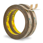 Made of 3M 300LSE Double Sided Tape 0.5" x 36Ft, Clear Heavy Duty Adhesive Tape for Electronics, Laptop & Phone Repairs, Arts, Crafts, Leather Work, Card Making – 2 Pack