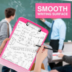 Sooez Clipboards with Storage, High Capacity Clip Boards 8.5x11 with Storage, Heavy Duty Nursing Clipboard Folder, Plastic Clipboard with Pen Holder for Women Teachers Work, School & Office Supplies