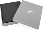 Forevermore Portfolios Padfolio Binder - Professional Faux Leather Travel Organizer Pouch for Tablet, Documents, Presentation Folders, Zipper Closure, Notepad - Black