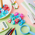Fainne 800 Pcs Pencil Sharpeners Bulk for Kids Colorful Manual Pencil Sharpeners Compact Portable Handheld Crayon Back to School Supplies for Kids Students Home Office Classroom Prizes(Bright Color)