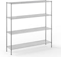 Regal Altair 18" Deep x 72" Wide x 74" Height Wire Shelving Kit | 4-Tier | NSF Commercial Storage Rack Unit