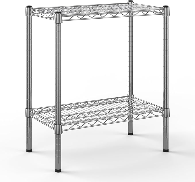 Regal Altair 14" Deep x 24" Wide x 27" Height Wire Shelving Kit | 2-Tier |NSF Commercial Storage Rack Unit