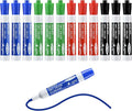 SUQJOY Dry Erase Markers, Chisel Tip Whiteboard Marker, Low Odor Thick Dry Markers, 12 Count 4 Assorted Color Markers for Kids/Teachers