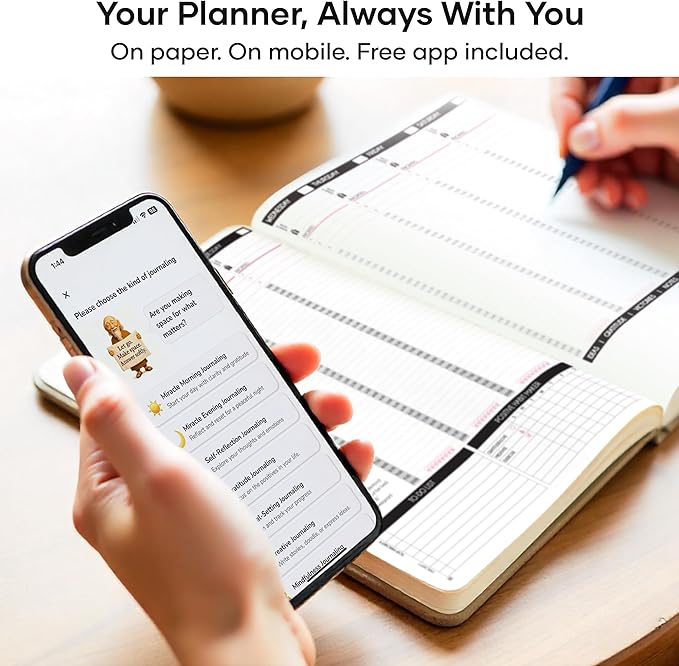 Law of Attraction Planner 2026 Deluxe with Productivity App | Weekly & Monthly Goal-Setting Planner, Life & Gratitude Journal | Include Foldable Vision Board, Gift Box & Stickers