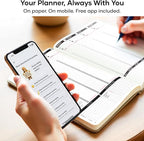 Law of Attraction Planner 2026 Deluxe with Productivity App | Weekly & Monthly Goal-Setting Planner, Life & Gratitude Journal | Include Foldable Vision Board, Gift Box & Stickers