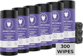 Swanky Cables Screen Cleaner Wipes: Electronic Wipes for Screens - Computer Screen Wipes for Lens, Phone, Tv Screen and Monitor Cleaning - Tech Wipes & Microfiber Cloth (Canister, 300 Count)