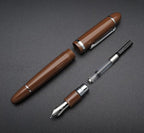 JINHAO X159 Fountain Pen (F Nib 0.5mm, Coffee with Silvery Clip)