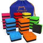 30 Pack Dry Erase Erasers Assorted Colors Magnetic Whiteboard Erasers for Kids and Students - Smudge Free Small Dry Erase for Classroom Home, School and Office