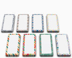 Attractivia Erase Magnetic Labels 2.8 x 1.2 in, Pattern Borders, Dry Erase Magnets, 60-Pack, White Erasable Write-On All-Purpose Labels, for Office, Education, Home, Whiteboard, Magnetic Name Tags