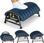 YEASHEIN Adjustable Foot Rest for Under Desk at Work, Ergonomic Under Desk Footrest with 6 Positions, Foot Stools for Under Office Desk Chair, Leg Rest for Home, Car, Computer, Gaming Accessories