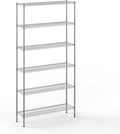 Regal Altair 14" Deep x 48" Wide x 96" Height Wire Shelving Kit | 6-Tier | NSF Commercial Storage Rack Unit