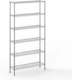 Regal Altair 14" Deep x 48" Wide x 96" Height Wire Shelving Kit | 6-Tier | NSF Commercial Storage Rack Unit