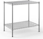 Regal Altair 24" Deep x 36" Wide x 34" Height Wire Shelving Kit | 2-Tier | NSF Commercial Storage Rack Unit