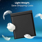 Fuxury Black Bubble Mailers 8.5x12" Padded Envelopes 6000Pack Bulk Strong Adhesion Full Pallet of Padded Mailers Thick Bubble Envelopes for Small Business Mailing Books Clothes Makeup Supplies