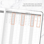 Clever Fox Inventory & Sales Log Book for Small Business – Inventory Ledger Book, Inventory Notebook, Order Tracker Book for Purchases, Sales & Reorders – Undated, Hardcover, A5, Black