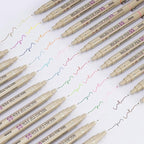 Attom Tech Art [24 Colors] 05 Micro, Fineliner Pen Set Ink, Fine Point Pen,Multi-liner, Sketching, Anime,Artist Illustrating/Technical Drawing, Office Documents…