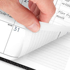 AT-A-GLANCE 2026 Appointment Book Planner, Weekly & Monthly, 8.25" x 11", Large, Half-Hourly, Contemporary, Charcoal (70950X4526)