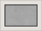 Amanti Art Silver Framed Magnetic Board 18x24 Small Vision Board for use with Magnets, 100% Metal Sheet to Display Items as Office Decor or for Home Organization in mudroom, Kitchen or Kids Room
