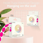 1 Inch Round Color Coding Labels, 1000 PCS Per Roll Fluorescent Pink Color Coded Dot Stickers, Round Color Dot Labels for Organizing, Filing, and Storage