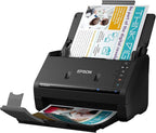 Epson Workforce ES-500W II Wireless Color Duplex Desktop Document Scanner for PCand Mac with Auto Feeder (ADF), Scan from Smartphone or Tablet