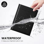 Fuxury Bubble Mailers 6x10“ 600 Pack Black Padded Envelopes Usable Size 6x9" Thick Mailing Envelopes Bubble Padded, Shipping Bags for Mailing,Packaging, Small Business, Boutique, Bulk #0