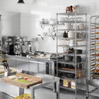 Regal Altair 24" Deep x 24" Wide x 86" Height Wire Shelving Kit | 10-Tier | NSF Commercial Storage Rack Unit