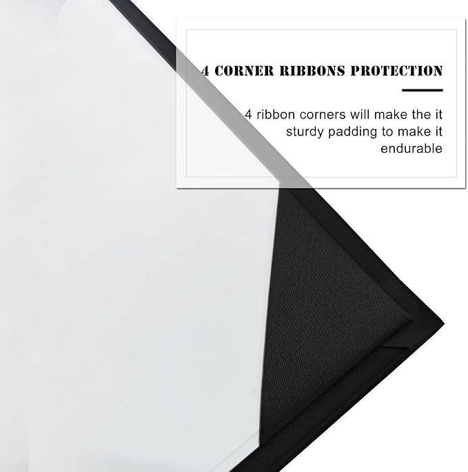 Diploma Cover 8.5” x11” Diploma Holder of Graduation Leatherette Padded Certificate（Tent Style),5-Pack