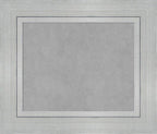 Amanti Art Silver Framed Magnetic Board 23x27 Small Vision Board for use with Magnets, 100% Metal Sheet to Display Items as Office Decor or for Home Organization in mudroom, Kitchen or Kids Room