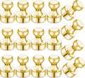 LOVIMAG Fridge Magnets 16Pcs Refrigerator Whiteboard Small Strong Magnet Classroom Kitchen Accessories Decorative Locker Set Decor Must Haves Office Calendar Refrigerador Magnetic Cute Crafts Gold