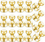 LOVIMAG Fridge Magnets 16Pcs Refrigerator Whiteboard Small Strong Magnet Classroom Kitchen Accessories Decorative Locker Set Decor Must Haves Office Calendar Refrigerador Magnetic Cute Crafts Gold
