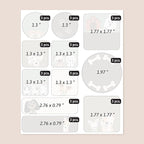Large Name Labels for Kids (33) - Custom Stickers for Daycare and School Supplies - Durable, Waterproof Stickers for Water Bottles, Lunch Boxes, and More with Unique Designs - Dog
