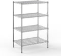Regal Altair 24" Deep x 36" Wide x 54" Height Wire Shelving Kit | 4-Tier | NSF Commercial Storage Rack Unit