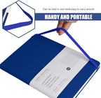 EMOMAS Lined Journal Notebook, 10Pack Hardcover Notebook for Men & Women – Journals for Writing, Work, School, Home & Daily Notes, 160 Pages – Medium A5, 5.7"x8", 100 gsm Thick Paper (Blue)